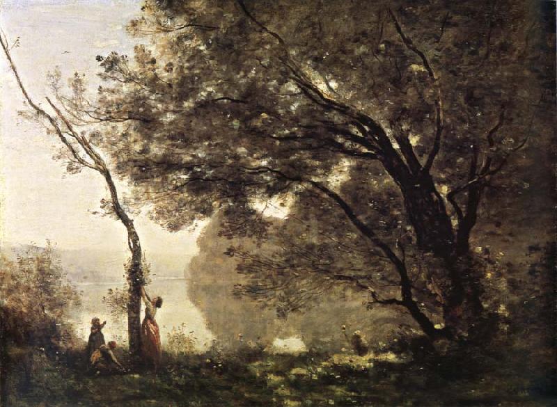 Corot Camille I remember of Mortefontaine China oil painting art